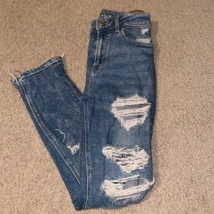 American eagle mom jeans